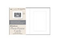 Strathmore Cards 5x6.875in. Photo Frame White Pack of 40