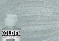 Golden Fluid Acrylic 4 oz. Iridescent Silver (Fine)