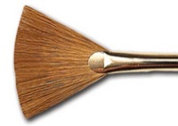 Silver Brush Renaissance Fan Brush Size 2