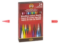 Koh-I-Noor Progresso Colored Pencil Set of 12