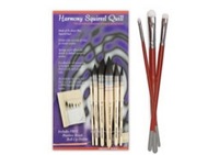 Harmony Quill Squirrel Hair Watercolor Brush 6 Set