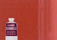 Lukas 1862 Oil Color English Red 37ml Tube