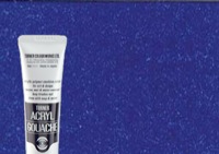 Turner Acryl Gouache Pearlescent Indigo 20ml Tube