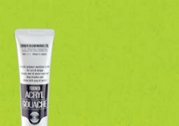 Turner Acryl Gouache Permanent Yellow Green 20ml Tube