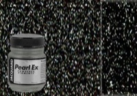 Jacquard Pearl-Ex Pigment Carbon Black .75oz Jar