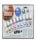 Jacquard Airbrush Paint Exciter Opaque Set 9 Pack