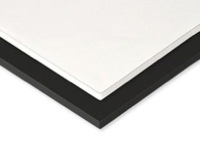 Jerry's Pro-Foam Acid Free Board 3/16 in. Deep Black on Black 8x10