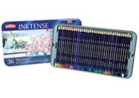 Derwent Inktense Pencil Tin Set of 36 Colors