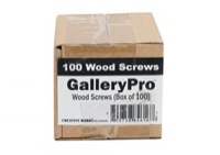 Gallery Pro Wood Screw Box of 100