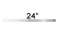 Acurit 24 inch Stainless Steel Cork Back Ruler