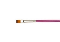 Creative Inspirations Dura-Handle Long Handle Flat Brush Size 1/4 in.