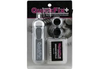 Quick-Fix Plus Battery Operated Eraser White Barrel with Black and Grey