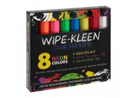 Wipe-Kleen Chalk Marker Neon 8 Set
