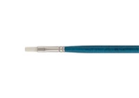 Berlin Synthetic Long Handle Brush Series 1018F Size 1 Flat