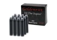 Goldenritt Ink Refill Cartridge Pack of 12 Black Lagoon 0006
