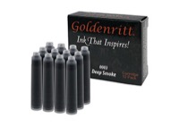 Goldenritt Ink Refill Cartridge Pack of 12 Deep Smoke 0003