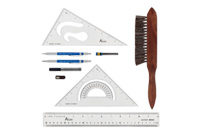 Acurit 7 Piece Beginner Drafting Set