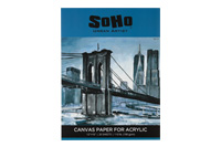 SoHo Acrylic Canvas Paper Pad 180 gsm 12x16 in. (20 Sheets)