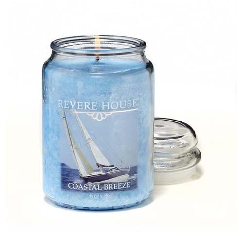 Candle-lite Scented Candle, Single Wick Jar, Ocean Breeze - 23 oz