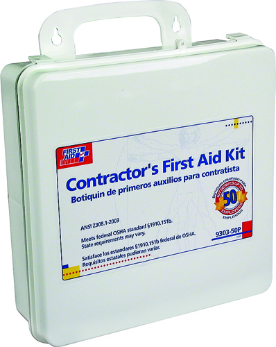 First Aid Only 9303-50P First Aid Kit, Plastic, 237-Piece