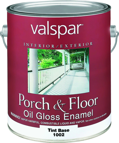 Valspar 1002 Multi-Purpose Porch and Floor Enamel Paint, Gloss, 1 gal