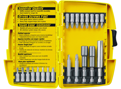 DeWALT DW2161 Screwdriving Set, Steel