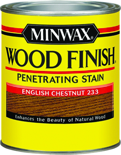 Minwax Wood Finish 22330 Wood Stain, English Chestnut, 0.5 pt Can