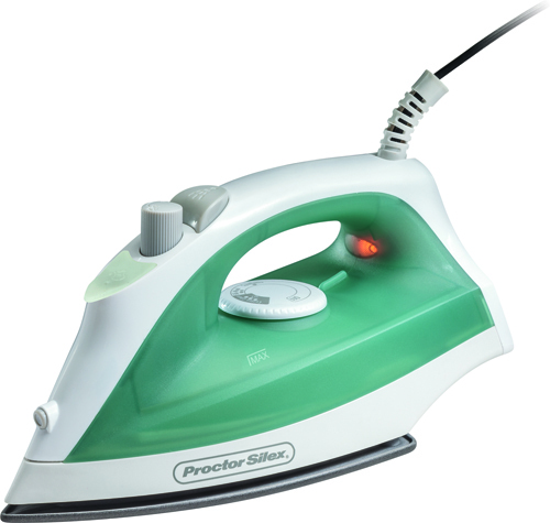 Proctor Silex 17291 Steam Iron, 120 V, 1200 W, White