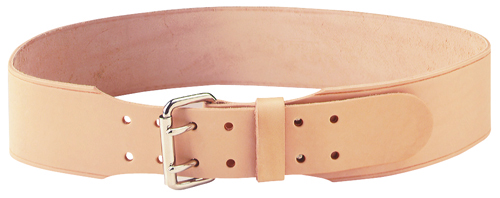 CLC Tool Works 962M Work Belt, 35 to 40 in Waist, Leather, Tan