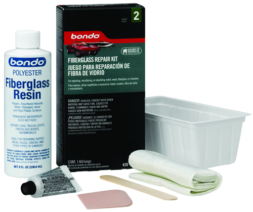 Bondo 420 Fiberglass Resin Repair Kit Can