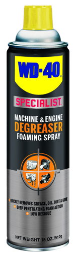 WD-40 300070 Machine and Engine Degreaser, 18 oz Aerosol Can