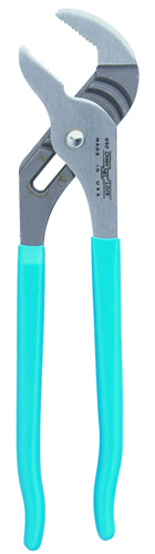 CHANNELLOCK 440 Tongue and Groove Plier, HCS Jaw, 12 in OAL, Blue Handle