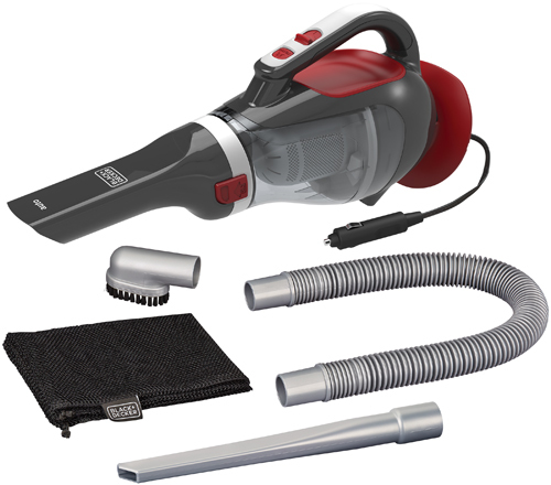 Black+Decker BDH1220AV Hand Vacuum, 12 V Battery, Lithium-Ion Battery