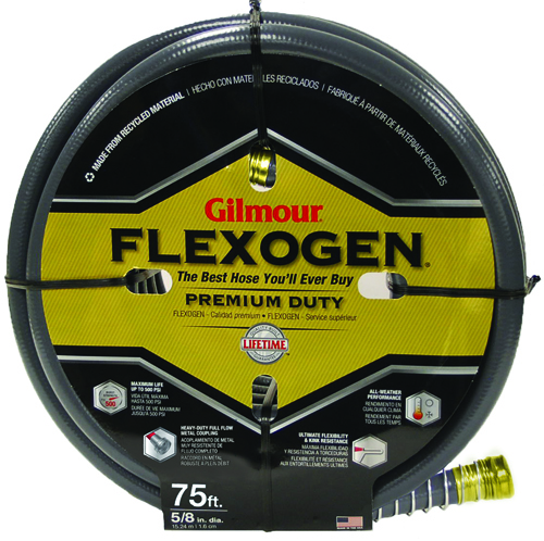 Gilmour 874751-1001 Garden Hose, 75 ft L