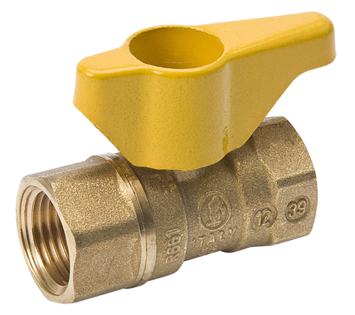 B & K ProLine 110-223HC Gas Ball Valve, 1/2 in FPT, Brass