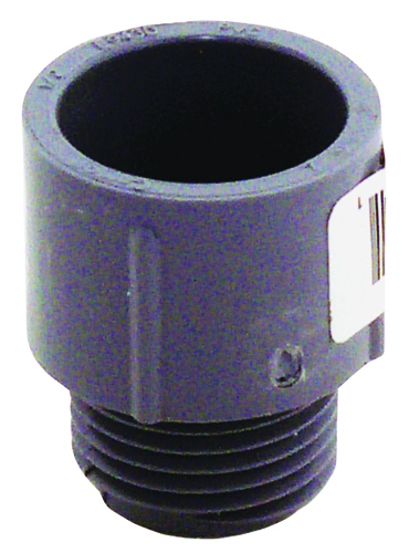 CA 1/2"" MALE ADAPTER PVC40 UL