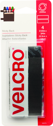 VELCRO Brand 90075 Fastener, Black