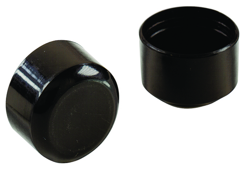 Shepherd Hardware 9115 Furniture Leg Tip, Round, Plastic, Black