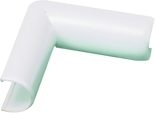 Legrand Wiremold C17 Non-Metallic Wireway Inside Elbow, PVC, White