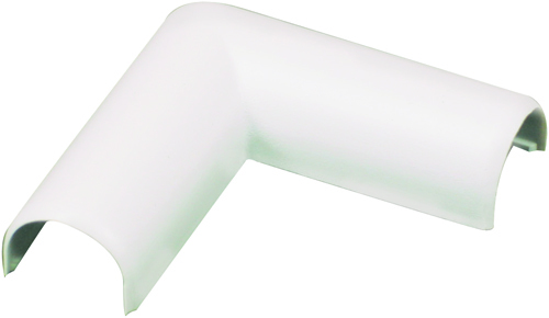 Legrand Wiremold C16 Flat Wireway Elbow, PVC, White