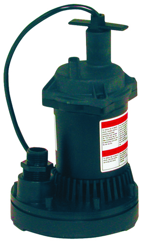 Flotec FP0S1250X-08 Submersible Utility Pump, 115 V, 1 in Outlet, 1200 gph