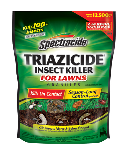 Spectracide Triazicide 53944-2 Insect Killer, 10 lb Bag