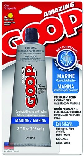 Eclectic 170012 Marine Adhesive, 3.7 oz Tube