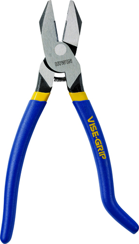 IRWIN Vise-Grip 2078909 Iron Workers Plier, Blue/Yellow Handle