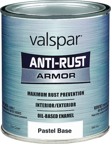 VALSPAR 21800 Series 21805 Anti-Rust Armor Oil Gloss Enamel, Gloss, Pastel