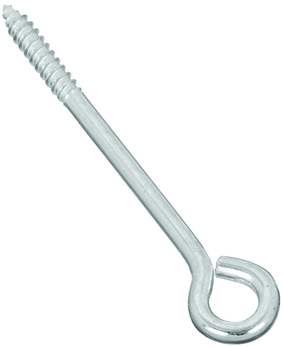 National Hardware N220-673 Lag Screw Eye, 1/4 in Thread, 1-1/2 in L Thread,