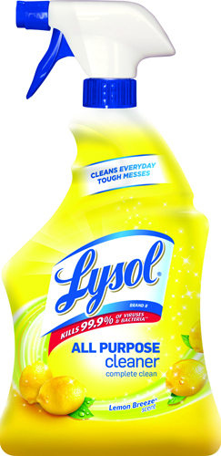 Lysol 1920075352 All-Purpose Cleaner, Turquoise, 32 oz Spray Bottle