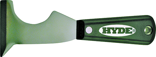 HYDE 02970 Multi-Tool, 2-1/2 in W Blade, HCS Blade, Black Handle