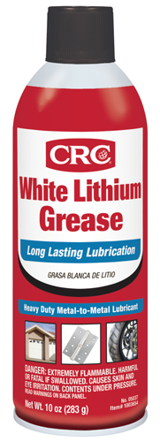 Sta-Lube 05037 Lithium Grease, Solvent, 10 oz Aerosol Can