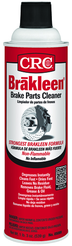 CRC 05089 Parts Cleaner, 19 oz Aerosol Can